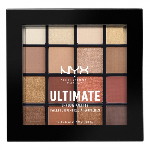 NYX - NYX Ultimate 16色眼影盤 - 03 Warm Neturals